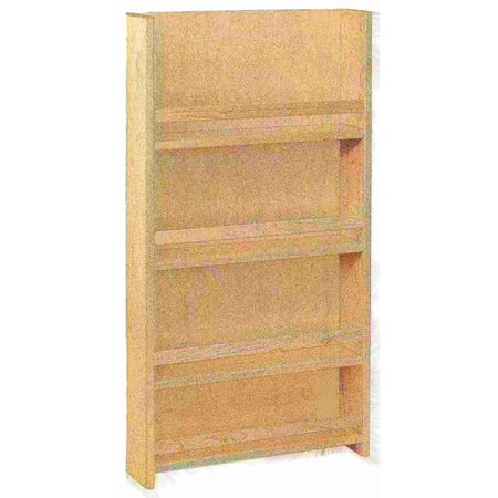 Century Components Maple 15 in. W Door Mount Spice Rack CC.SRAS15PF